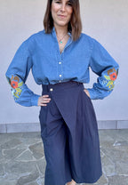 Camicia ricamo