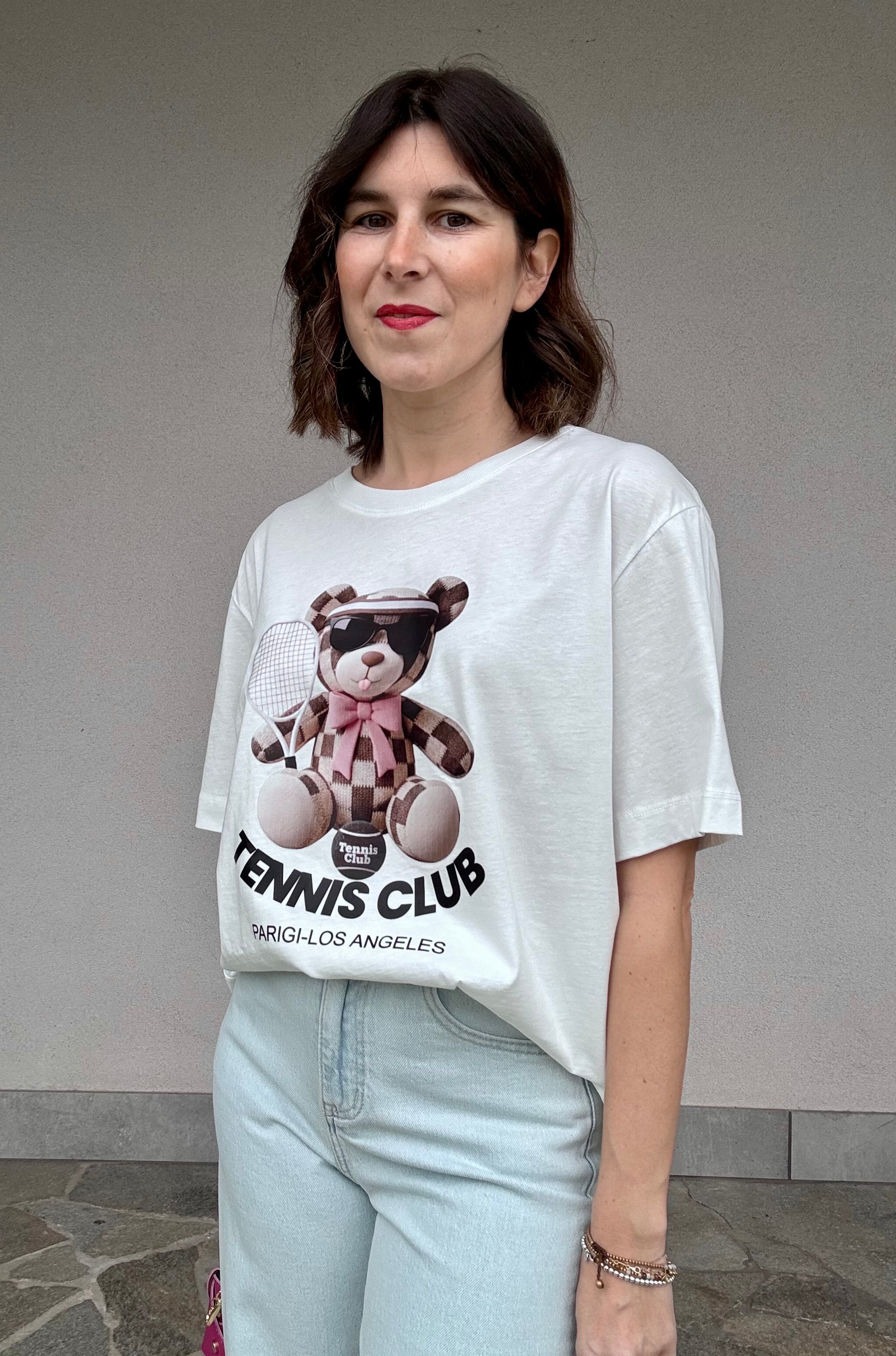 T-shirt Teddy Tennis club