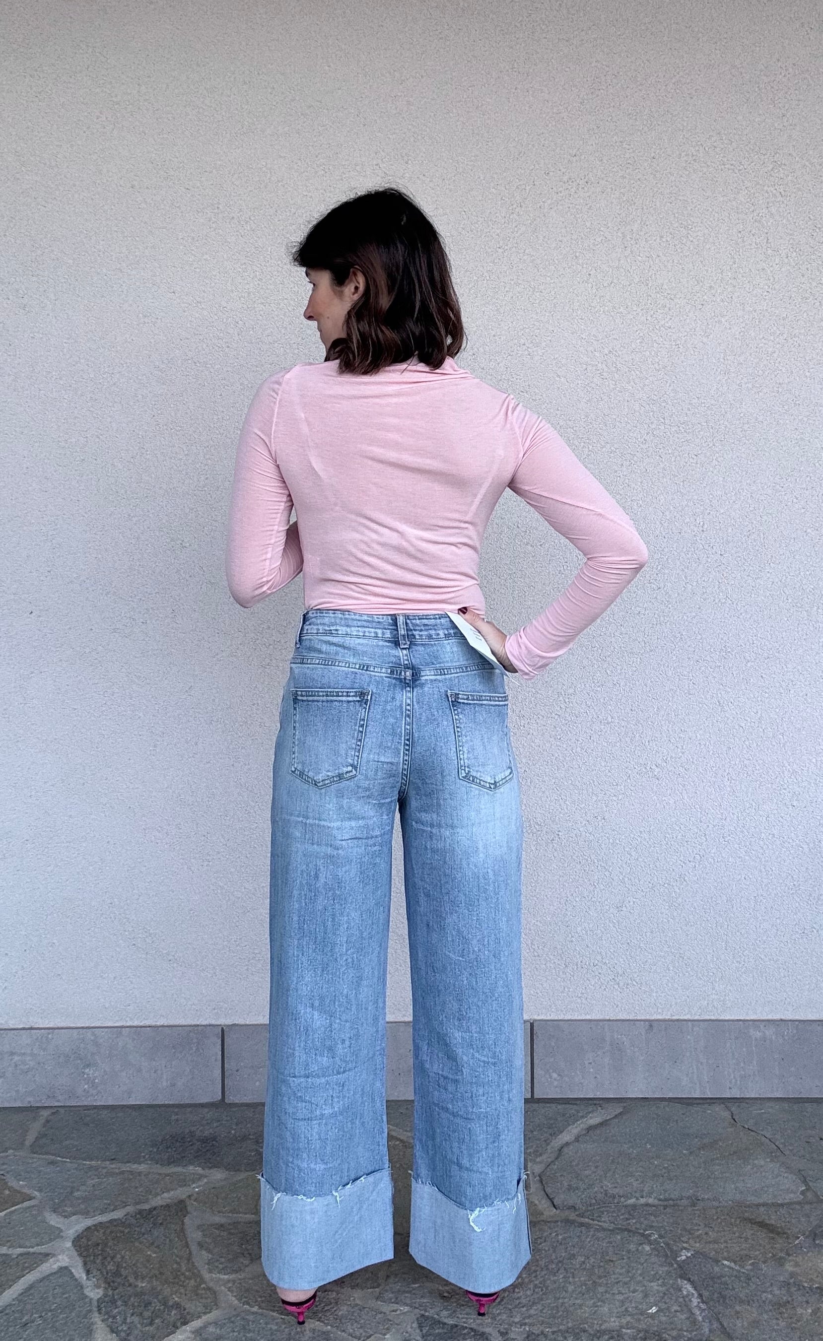Denim risvolto