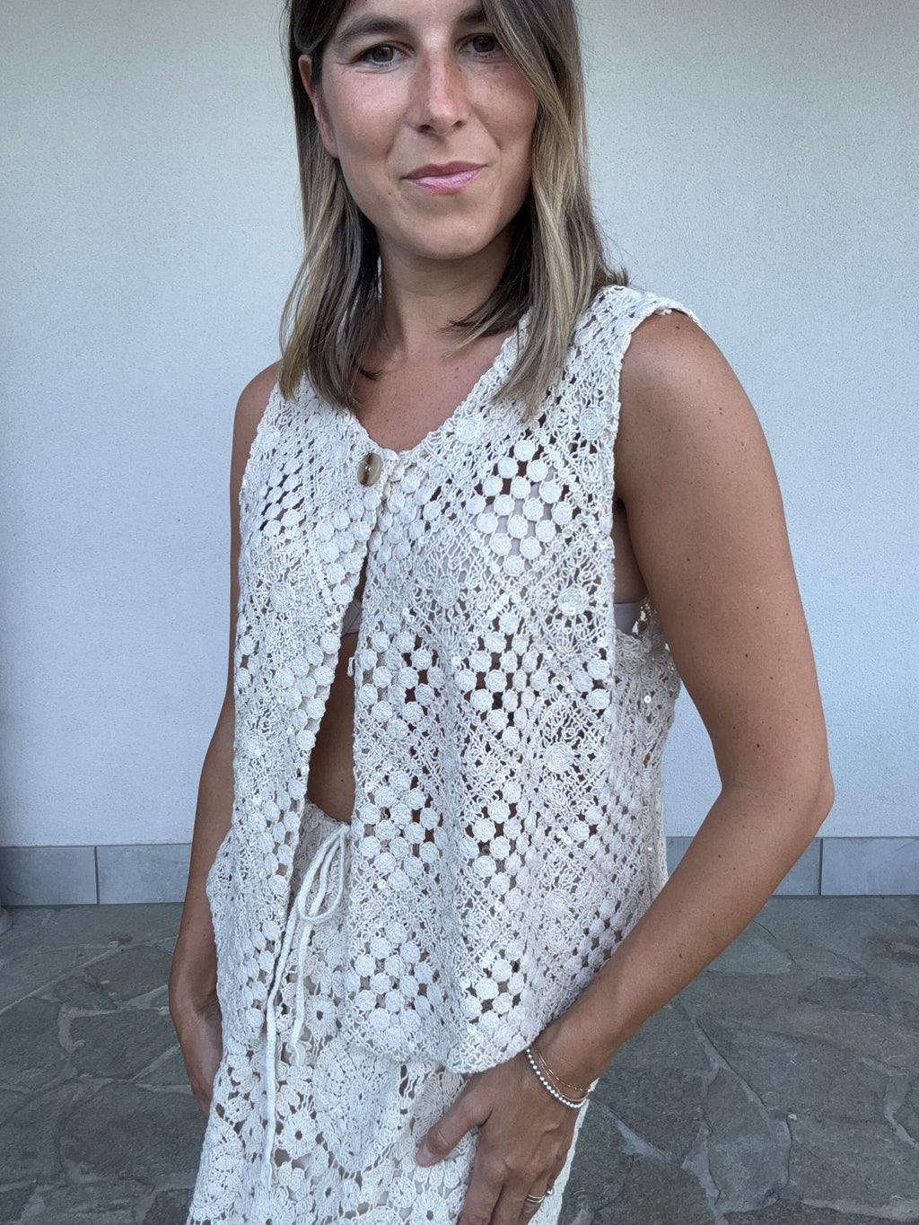 Gilet crochet