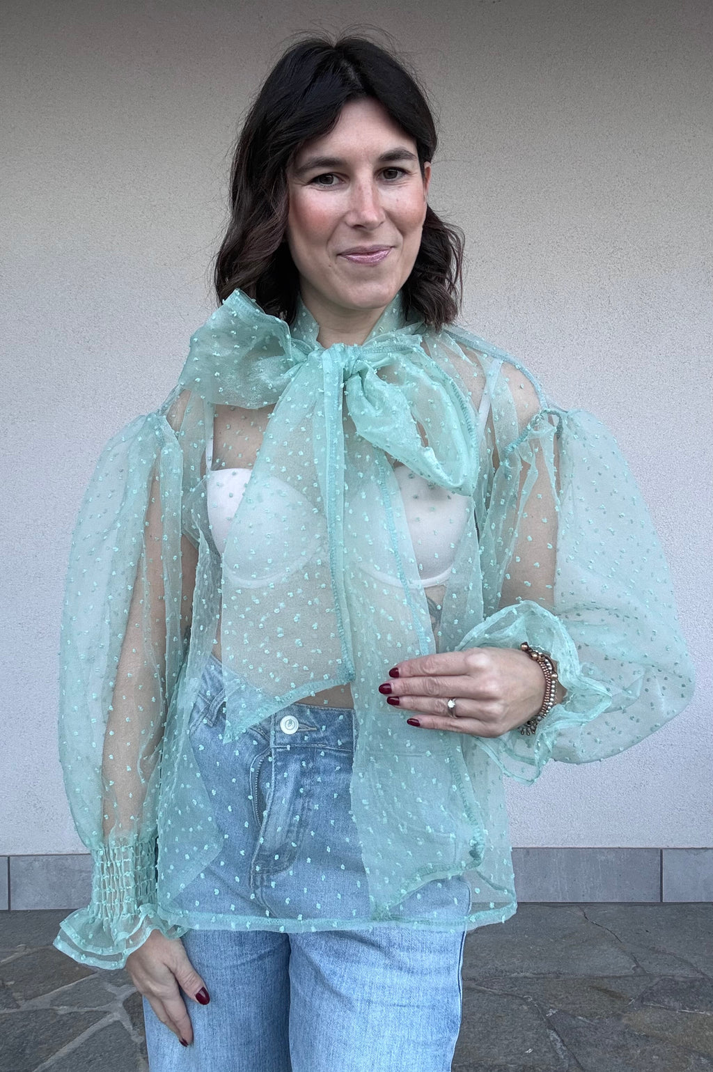 Camicia flock