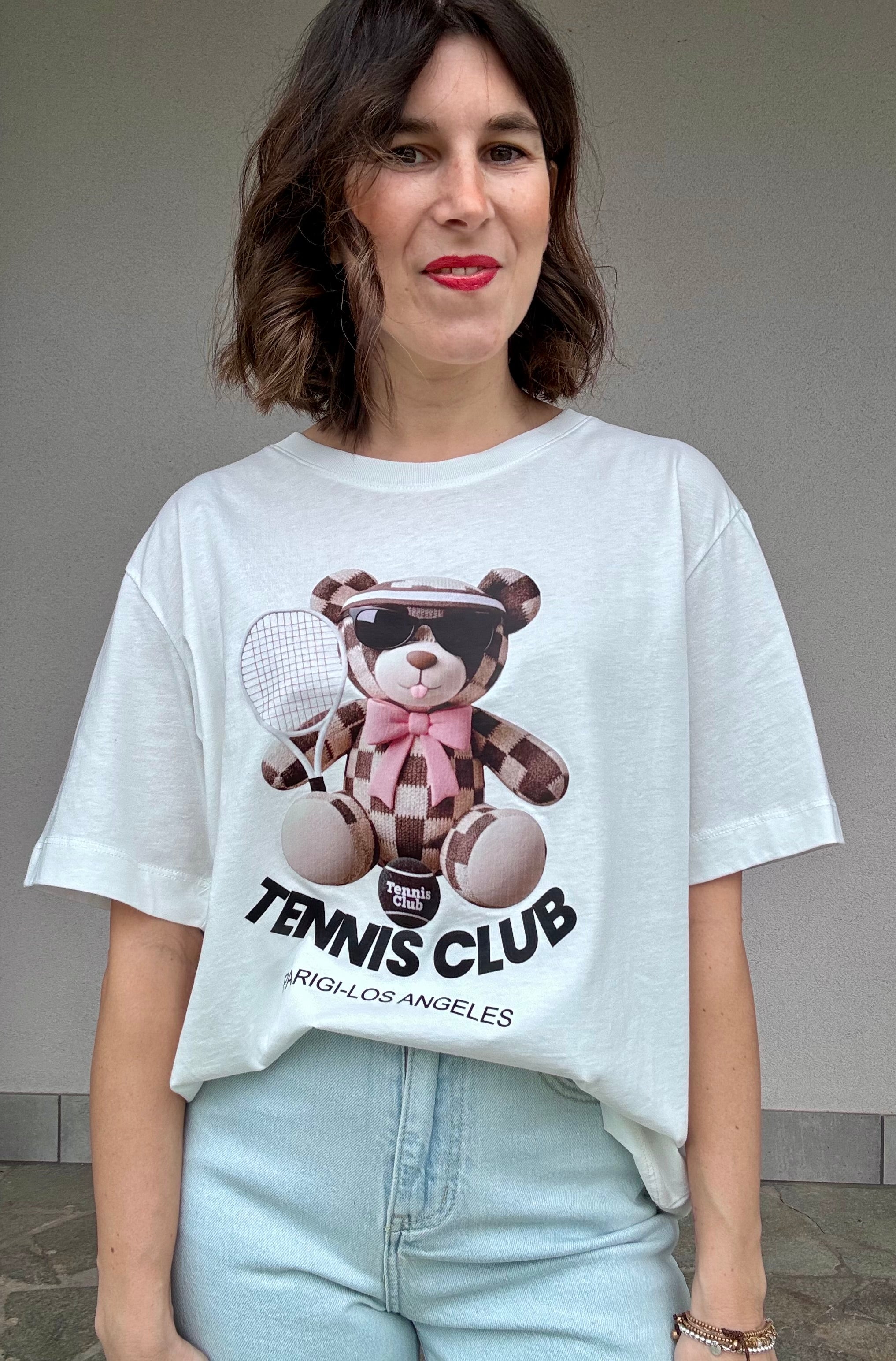 T-shirt Teddy Tennis club