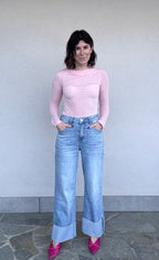 Denim risvolto