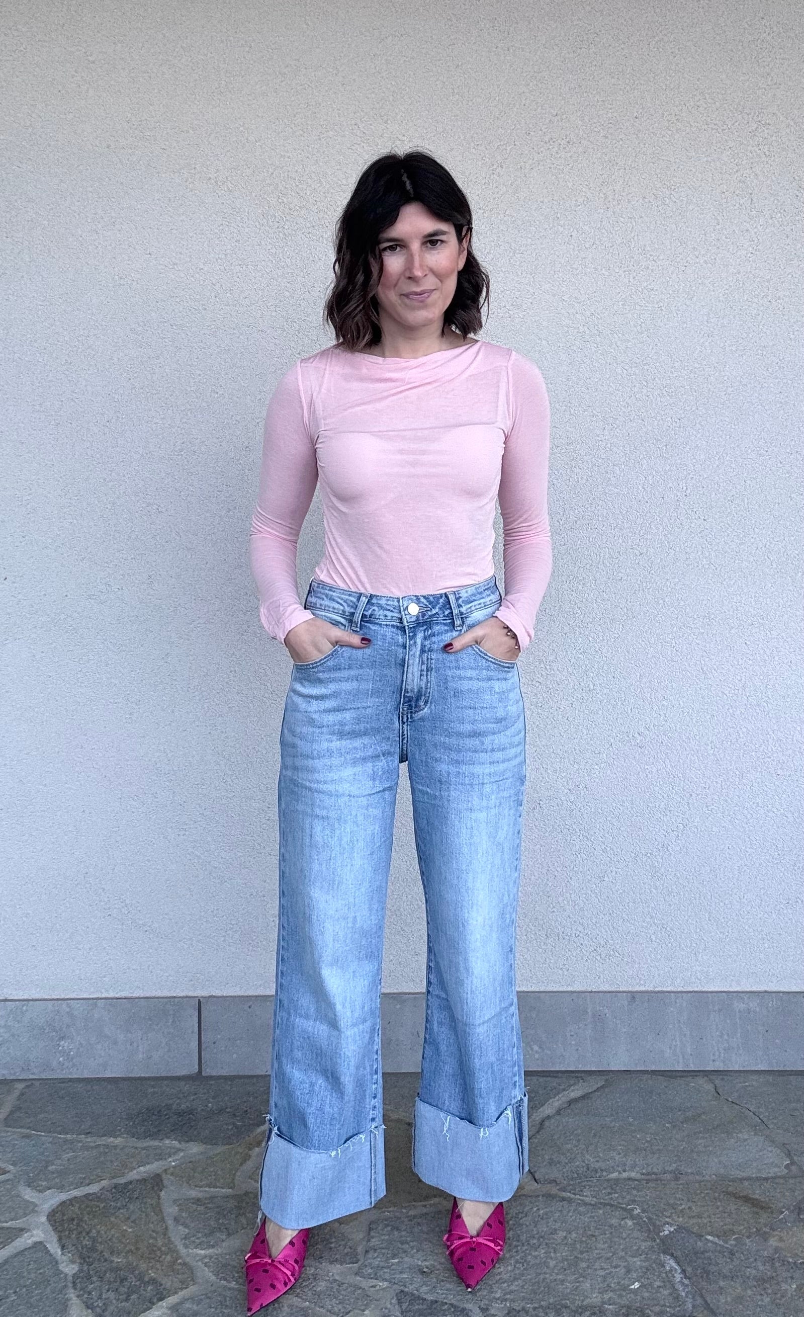Denim risvolto