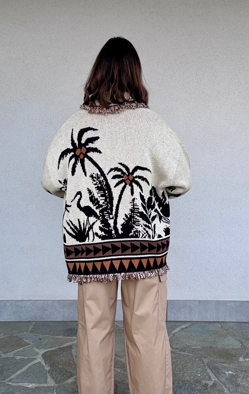 Cardigan palme
