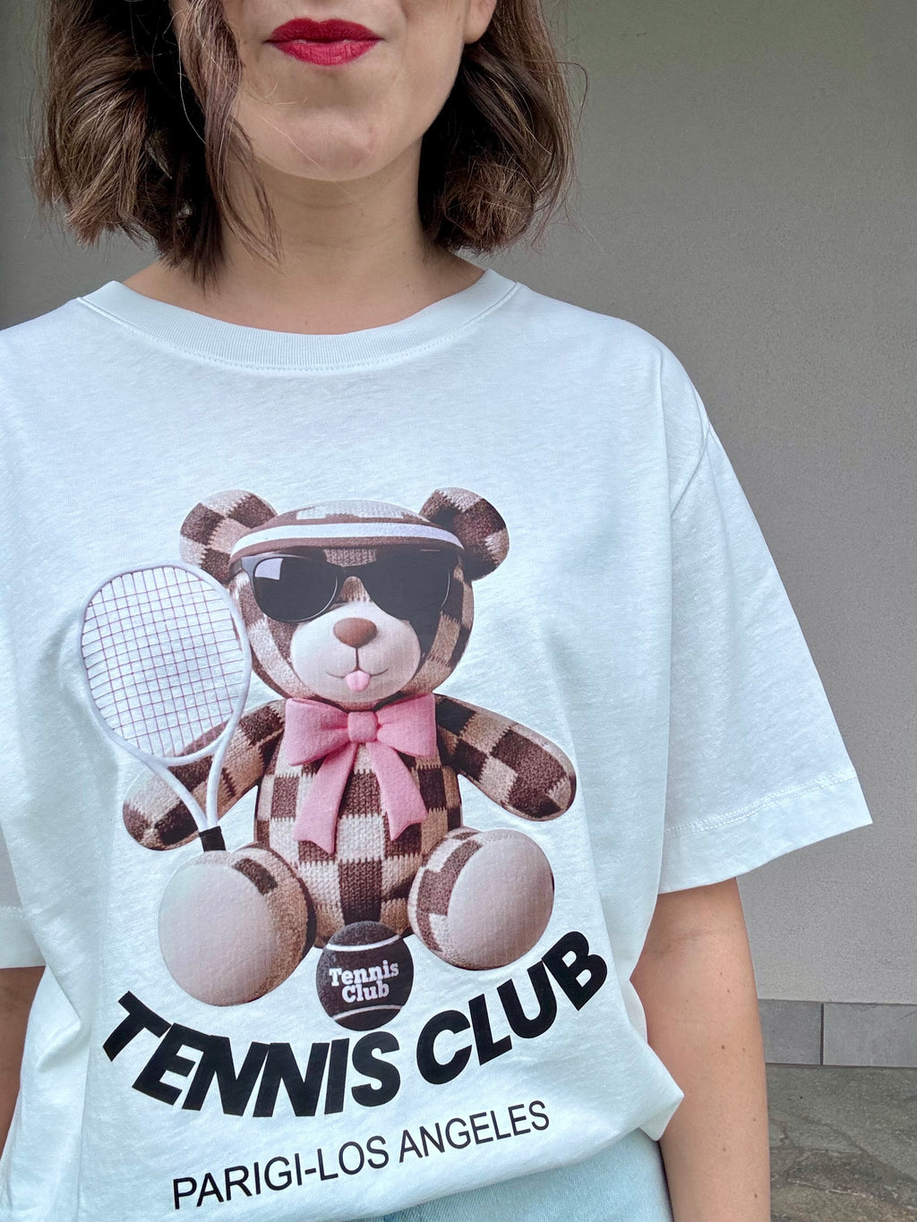 T-shirt Teddy Tennis club
