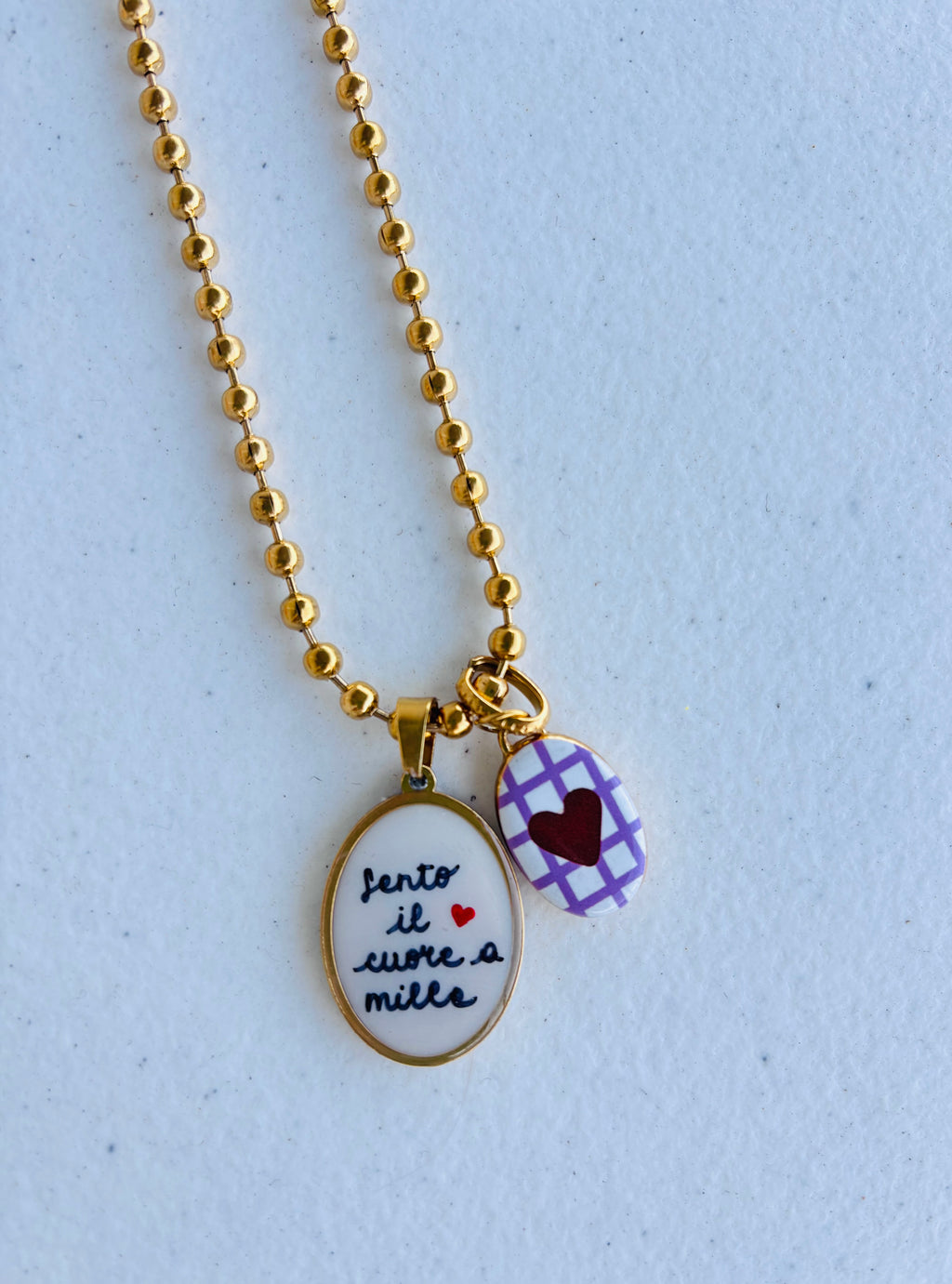 Collana SENTO IL CUORE A MILLE