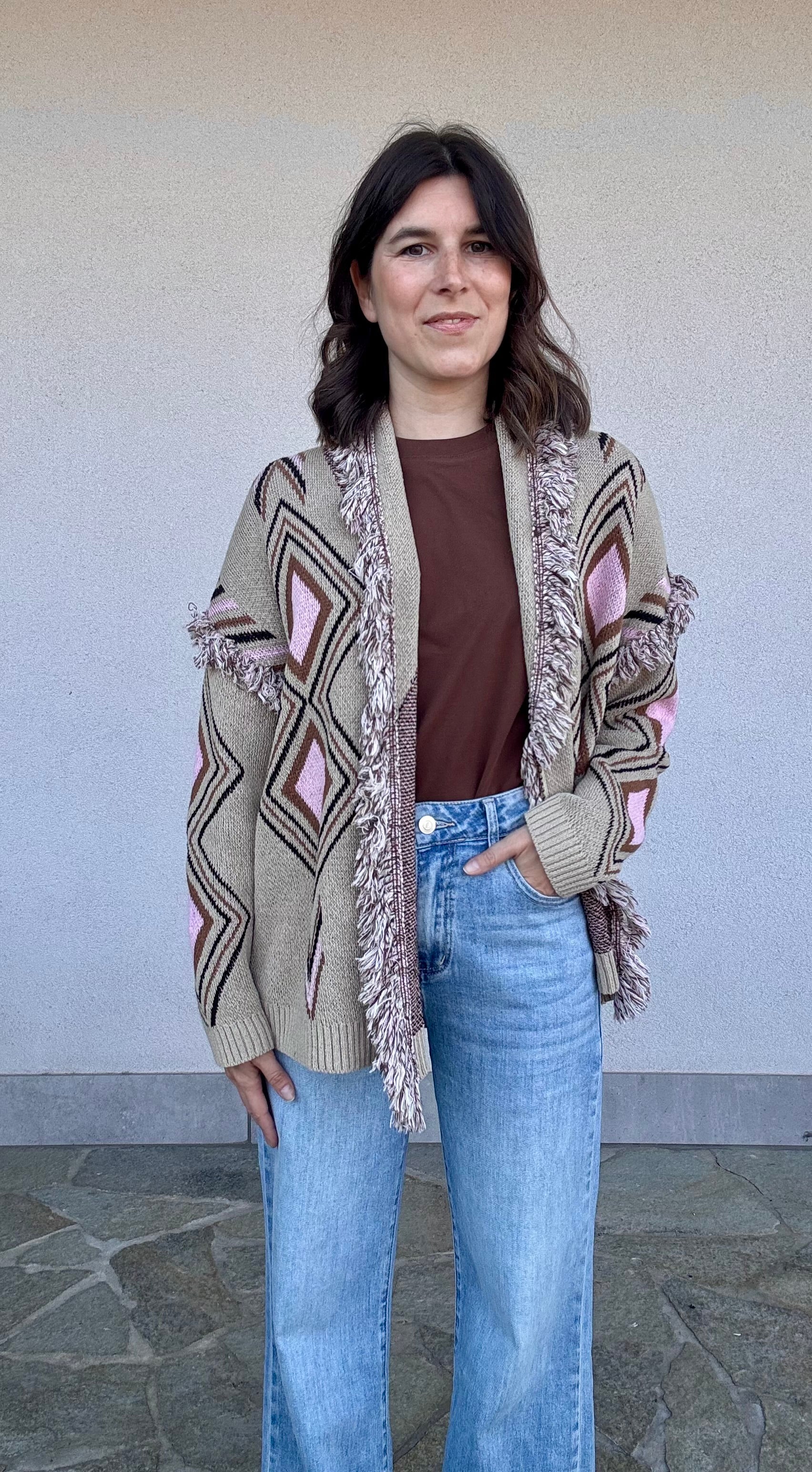 Cardigan Azteco